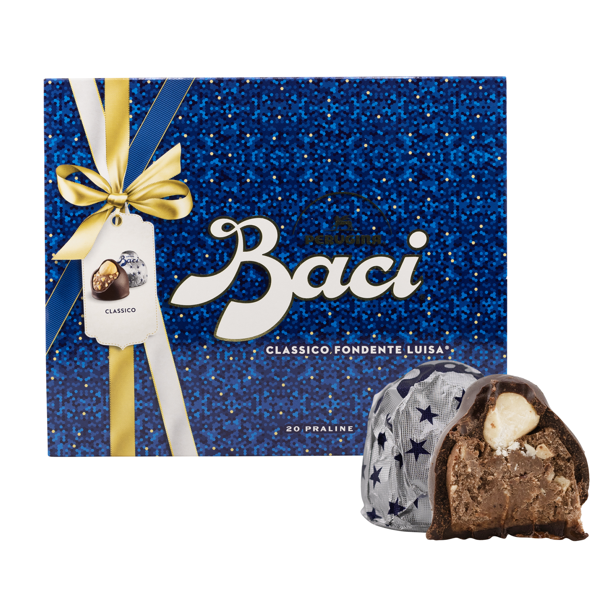 Dark Chocolate Baci Sparkling Gift 20pc Box – Ace Endico Gourmail