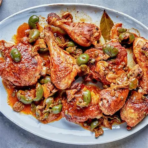 Chicken alla Puttanesca (Serves 4)