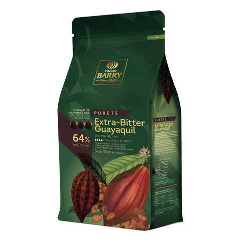 Cacao Barry Guayaquil 64% Bittersweet Pistoles