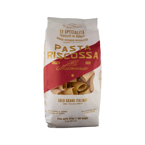 Pasta Riscossa packaging on a white background