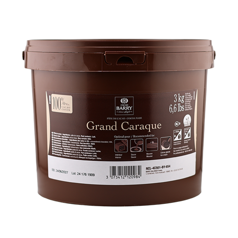 Brown container with a label on a white background