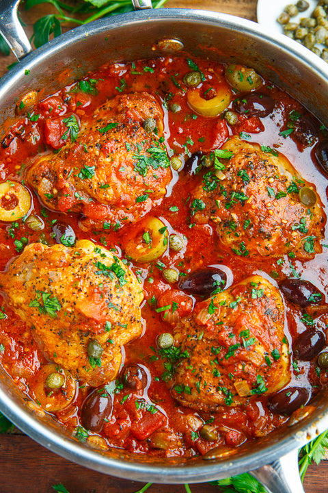 Chicken alla Puttanesca