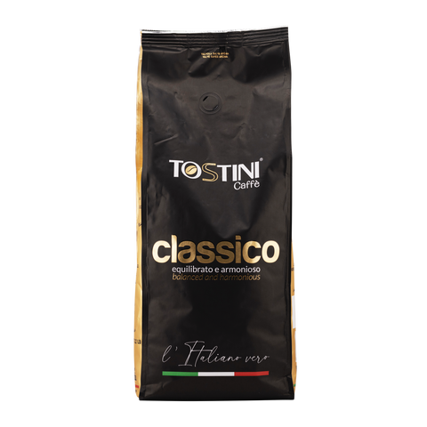 Tostini Caffè Classico coffee bag on a white background