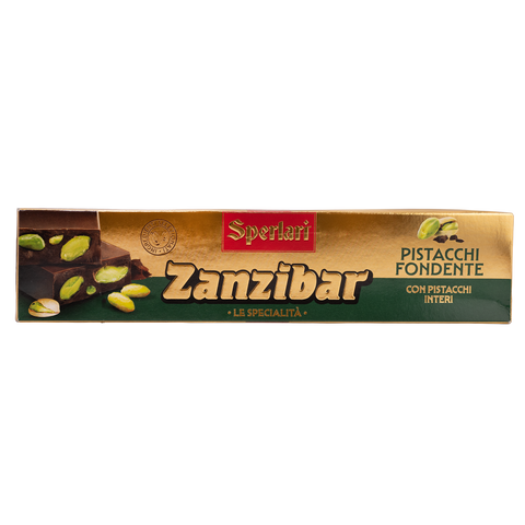 Zanzibar chocolate bar packaging with Superlari logo on a white background