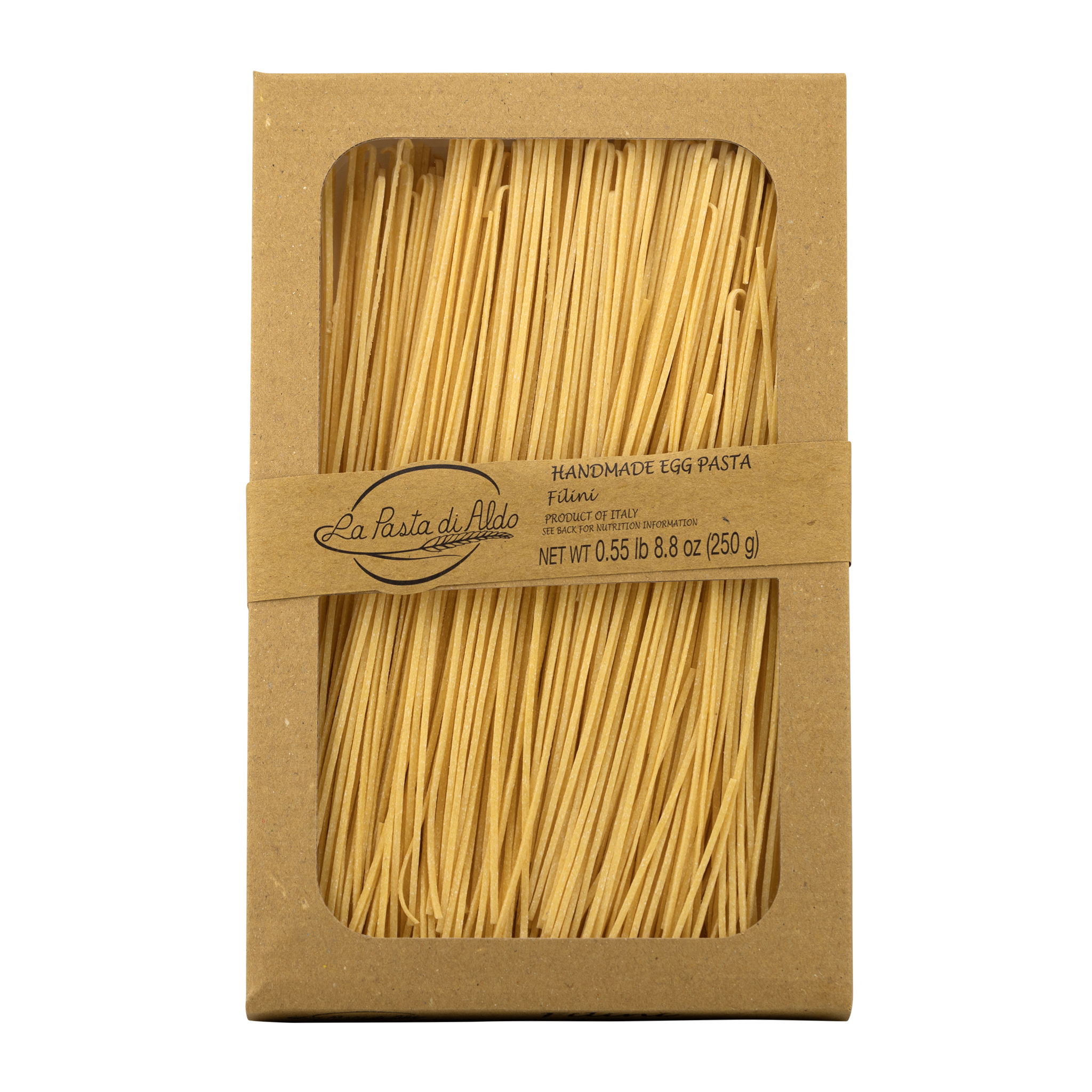 Filini Dried Egg Pasta – La Pasta Aldo | Gourmail – Ace Endico Gourmail