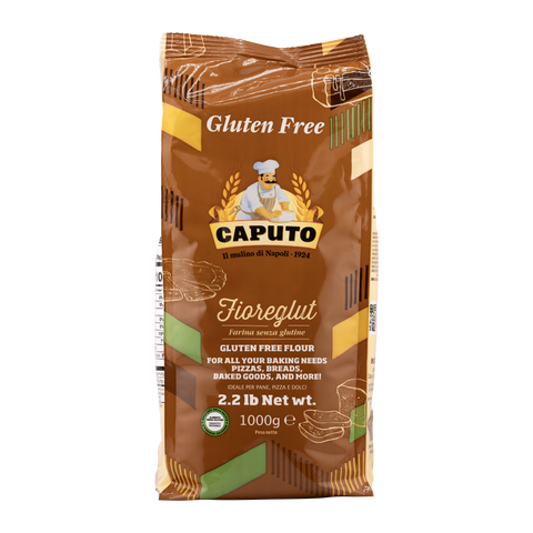 Caputo gluten-free flour package on a white background