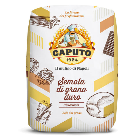Caputo 1924 semola di grano duro packaging on a white background