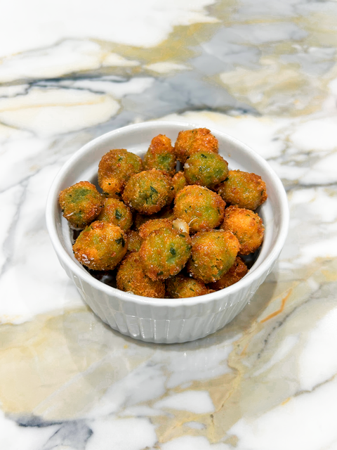 Fried Stuffed Olives